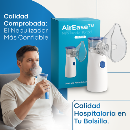 AirEase™ Nebulizador Portátil - Compra 1 y Llévate 2 GRATIS 🎁