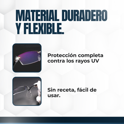Gafas TR90 Fotocromaticas - Compra 1 y Llévate 2 GRATIS + Funda de Cuero 🎁